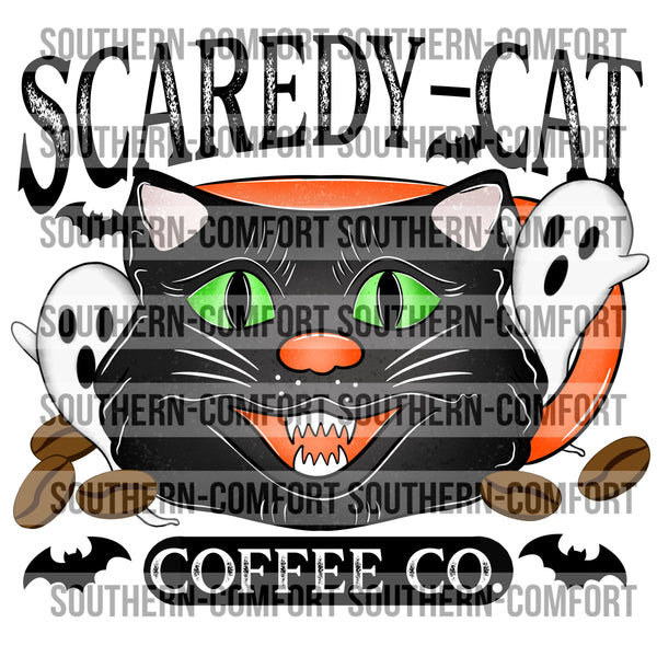 Scaredy-Cat Coffee Co.  PNG