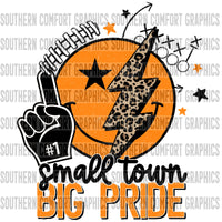 Small town big pride PNG