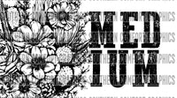 Size Medium Thermal Sticker PNG