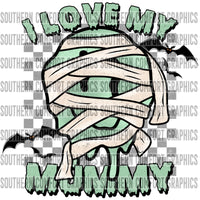 I Love My Mummy PNG