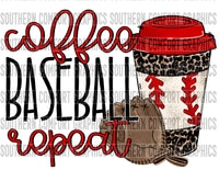 Coffee baseball repeat PNG