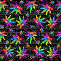 Rainbow weed Digital Paper *SEAMLESS*