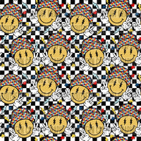 Autism smiley Digital Paper *SEAMLESS*