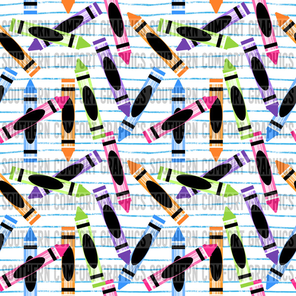 Crayon Digital paper *SEAMLESS*