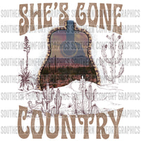 She's Gone Country PNG