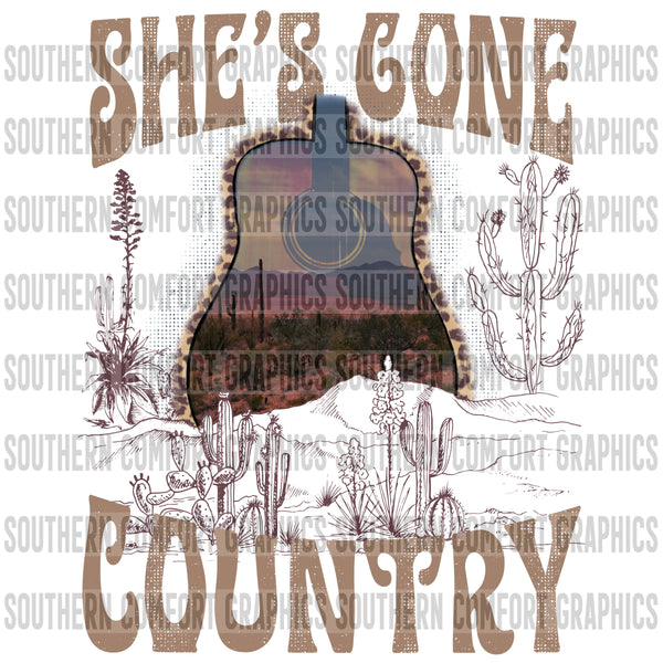 She's Gone Country PNG