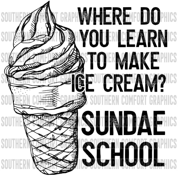 Where do you learn to make ice cream PNG