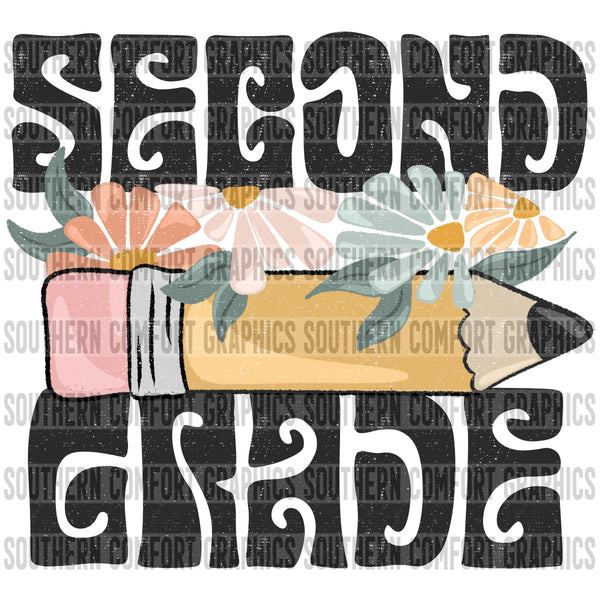 Second Grade Pencil PNG