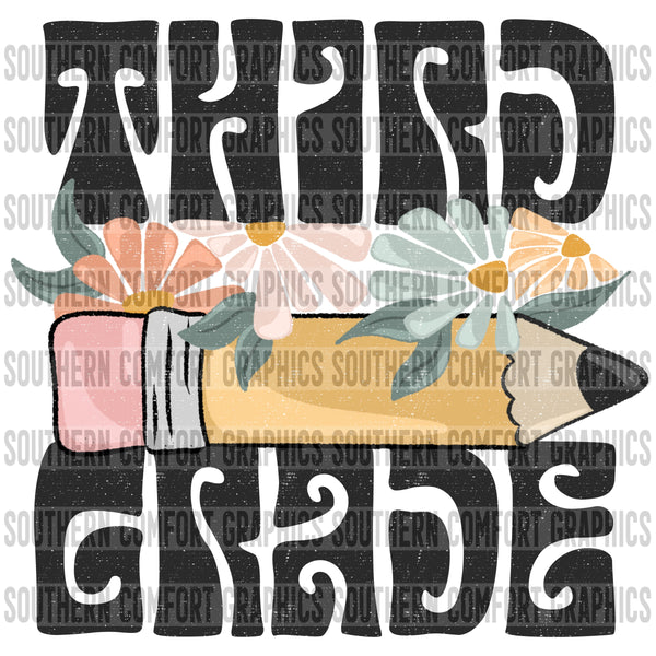 Third Grade Pencil PNG