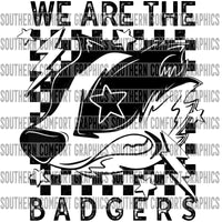 We Are The Badgers  PNG