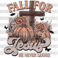 Fall for Jesus he never leaves PNG