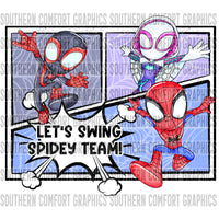 Spidey Friends PNG