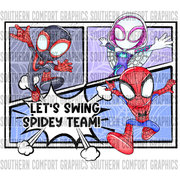 Spidey Friends PNG
