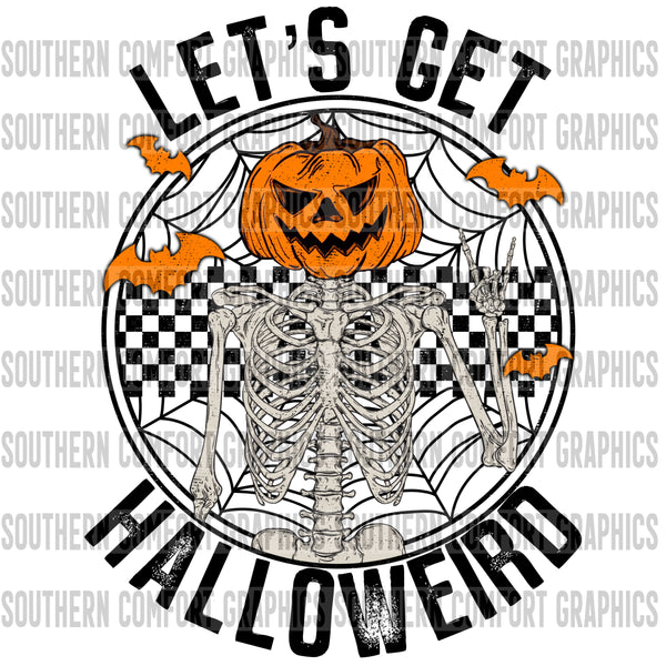 Let's Get Halloweird PNG