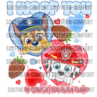 I woof you Valentine |PNG|