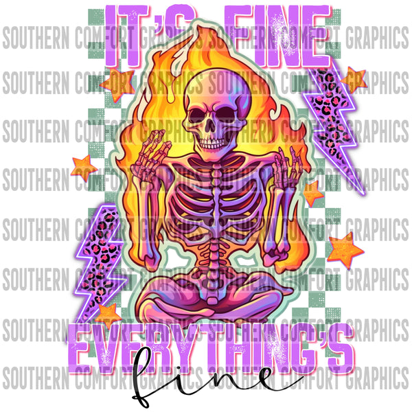 It's Fine Everything's fine PNG