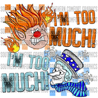 I'm Too Much PNG