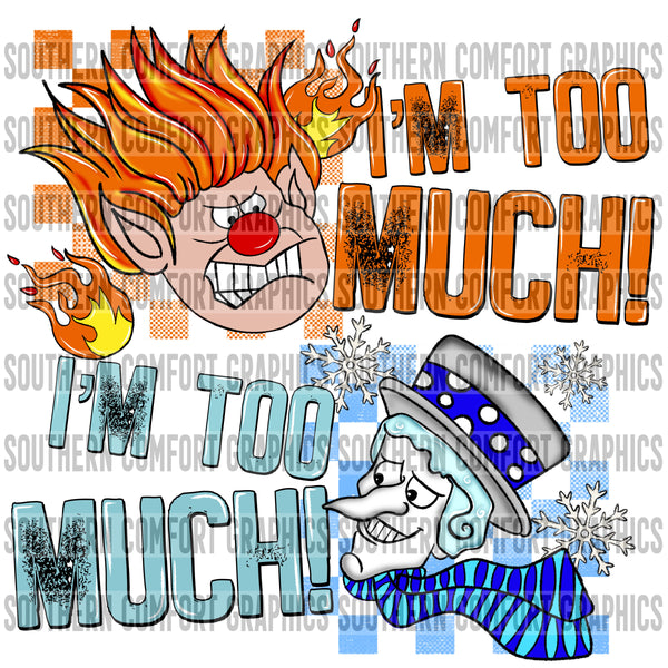 I'm Too Much PNG