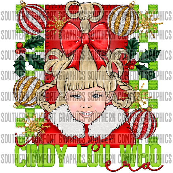 In My Cindy Lou Who Era PNG