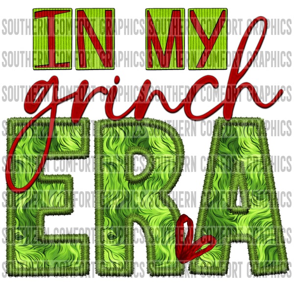 In My Grinch Era PNG