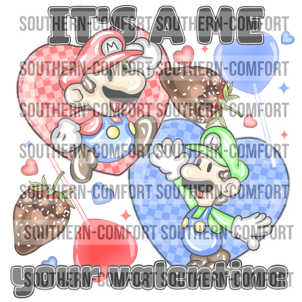 It's A me your Valentine |PNG|