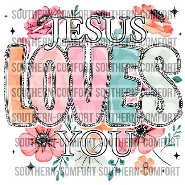 Jesus Loves You |PNG|
