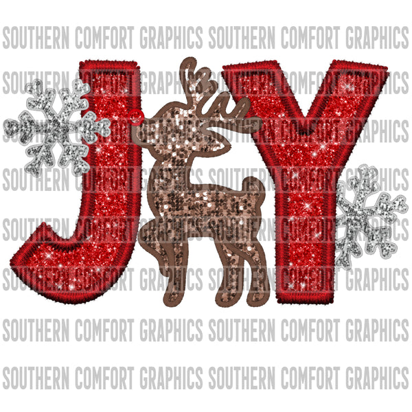 Joy Reindeer PNG
