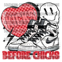 Kicks before chicks |PNG|