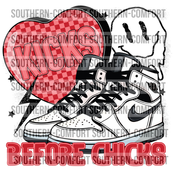 Kicks before chicks |PNG|