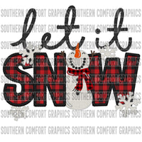 Let it snow PNG