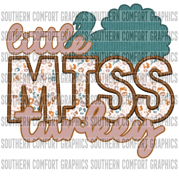 Little Miss Turkey PNG