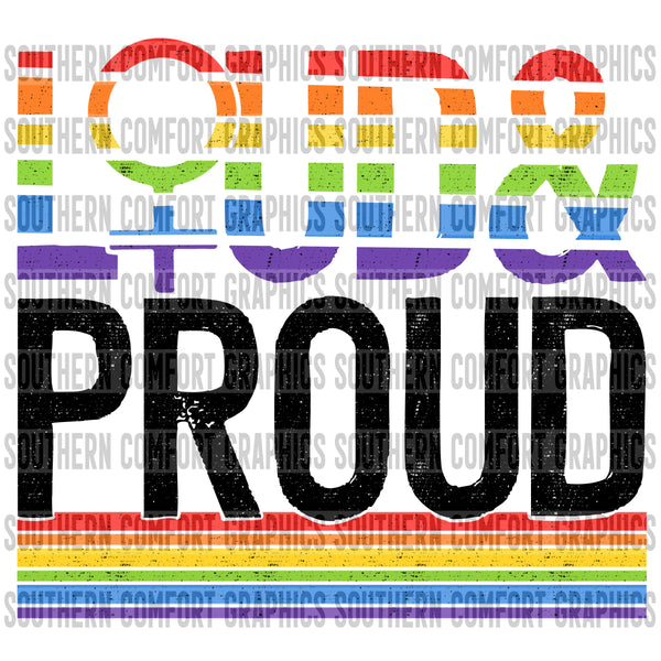 Loud and proud PNG