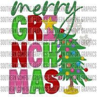 Merry Grinchmas PNG