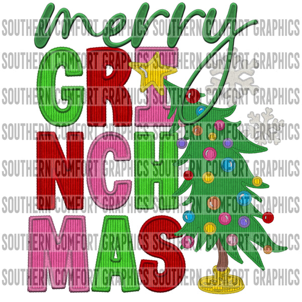 Merry Grinchmas PNG