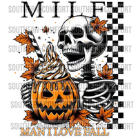 Milf Man I Love Fall PNG