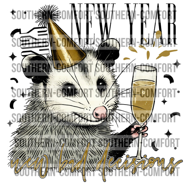 New Year New Bad Decisions PNG
