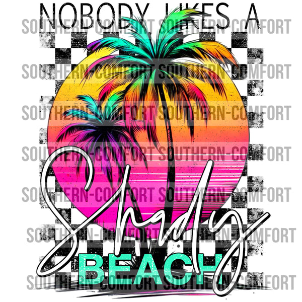 Nobody Likes A Shady Beach PNG