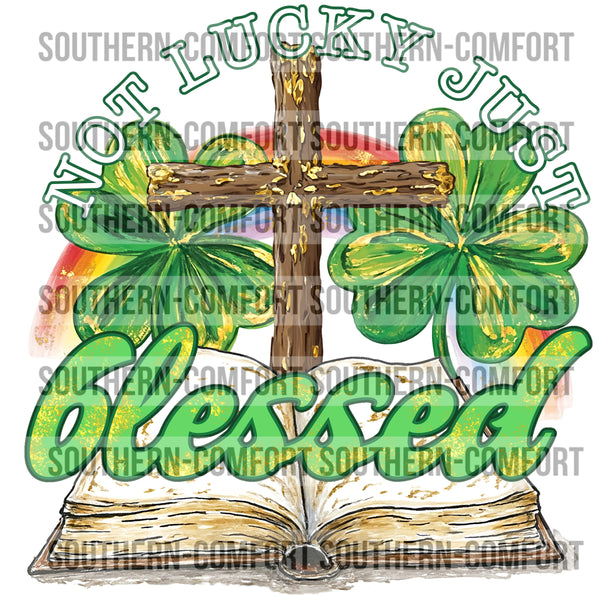 Not Lucky Just Blessed |PNG|