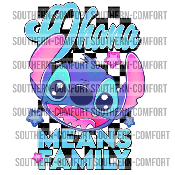 Ohana Means Family PNG