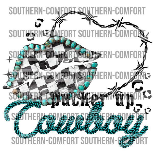 Pucker Up Cowboy |PNG|