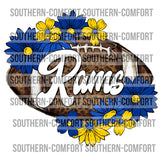 Pro Teams With Flowers Bundle PNG