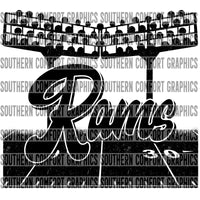 Rams Stadium Lights PNG