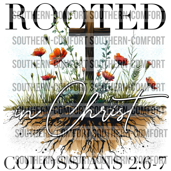 Rooted In Christ PNG
