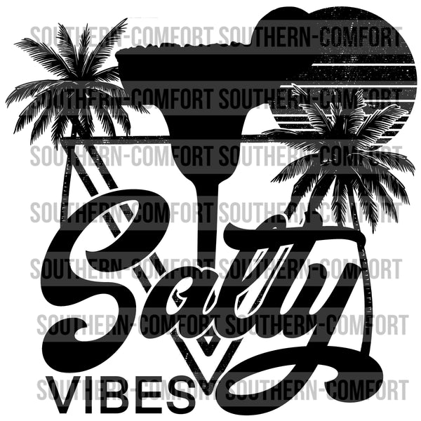 Salty Vibes PNG