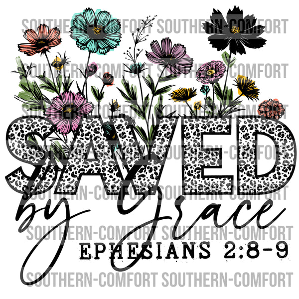 Saved By Grace PNG