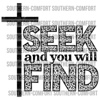 Seek And You Find PNG