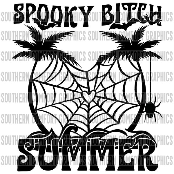 Spooky bitch summer PNG