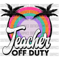 Teacher off duty PNG