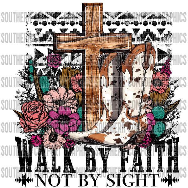 Walk By Faith Not By Sight PNG