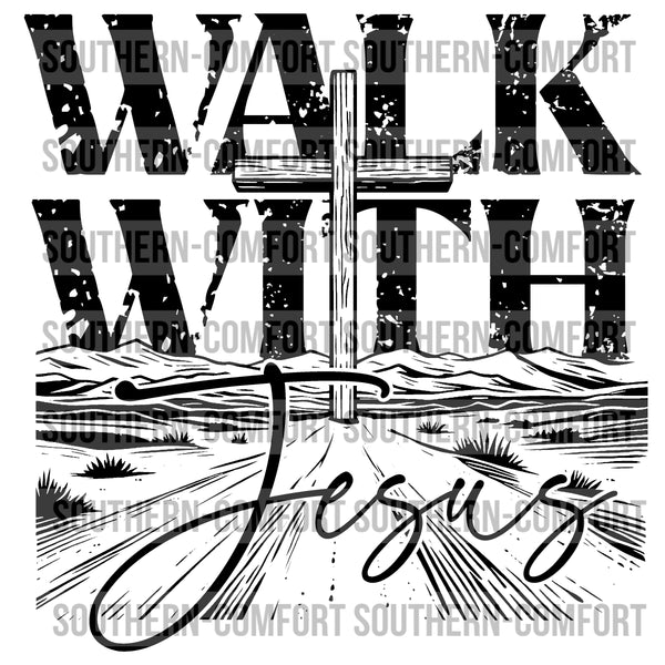 Walk With Jesus PNG